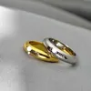 Модное кольцо CEL, круглое кольцо из стерлингового серебра, простое роскошное свадебное кольцо на День святого Валентина для пар, дизайнерское кольцо