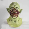 Party Masks Scary Vampire Monster Mask Creepy Zombie Mask Horror Latex Full Head Mask Halloween Cosplay Props for Adults T230905