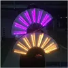 Diğer Festival Parti Malzemeleri Aydınlık Katlanır Fan OYUN EL EL EL GELDİ ABANICO LED FANS DANS GLOW DARA İŞ AKSESUARDA DH4RC