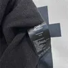Heren Hoodies Sweatshirts Vergeving Vintage Gewassen en Versleten Hoodie Patch Panel Heavy Craft High Street Grote Zwarte Hoodie x0905