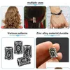 Other Beads Beard Hair For Men Diy Bearded Dragon Ring Irish Accessories Drop Delivery Jewelry Loose Ot0X2