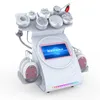 RF Facial Beauty Vakuumkavitation Ultraschall Mikrostrom-LED-Lichttherapiegerät Vakuumkavitationssystem 80k Kavitation