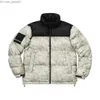 Męskie parkas męskie kurtki Parka zima puffer północna moda mężczyźni kobiety płaszcz wodoodporna twarz odzież wierzchnia przyczynowa hip hop streetwear t230905