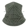 Berets Olive Green Line Work On Textured Cloth-Abstract Geometric Pattern Beanies Knit Hat Grass Khaki Art Mudcloth