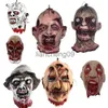 Décoration de fête Halloween Horreur Sanglante Coupée Tête Accessoires Avec Perruque Réaliste Maison Hantée Décor Effrayant Zombie Tête Suspendue Décoration x0905