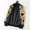 Designer Men's Printed Jacket Spring-Fall Coat Fashion Lapel Jacket Sport Trench Coat Casual Zipper Coat Men's Coat Garment Asian Size M-XXXL