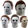 Máscaras de festa Michael Myers Cabeça cheia para Halloween Carnaval Traje Cosplay Máscara Assustadora Horror Masquerade Latex 230904