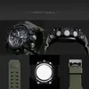 Smael Watch Sport Men's Men's Wristwatch LED Digital Clock Waterproof Dual Time Wristwatch Watch Watch 1617 Mens Watches Militar2675