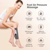 Masseurs de jambes Masseur d'arrivée avec compression d'air Circulation sanguine Pression électrique Muscle du mollet Relax Pressothérapie 230904