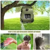 Hydration Gear Water Bags 20L Outdoor Camping Hiking Solar Shower Bag Heating Camping Shower Climbing Hydration Bag Hose Switchable Shower Head 230905