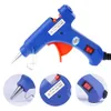 New 20W Hot Melt Glue Gun with 7mm Glue Sticks Mini Household Heat Temperature Thermo Tool Industrial Repair Tools Gun