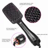 Hair Dryers Massage Comb One Step Dryer and Volumizer Brush Straightener Curler Blower Curling Iron 230904