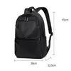 School Bags Style Mens Business Backpack Nylon Solid Color Large Capacity Student Schoolbag Travel on Sale 230905