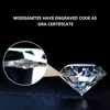 Lose Diamanten, meistverkaufte 0,1 bis 12 ct D-Farbe, VVS1-zertifiziert, bestandener Diamanttest, Moissanita-Edelsteine mit Gravurcode, loser Edelstein 230904