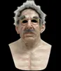 Party Masks Old Man Scary Cosplay Full Head Latex Halloween Funny Helmet Real CPA5780 Sep05