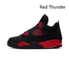 4 4s Kids basketball shoes Children Preschool Athletic Baby sneaker Cool Grey Military Black Cat Bred Red Thunder University Blue Royalty Fire Red Child shoes 26-35