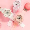 Relojes SMAEL para mujer, relojes LED deportivos para exteriores, relojes digitales, relojes militares para mujer, esfera grande militar, reloj para mujer 1808 resistente al agua 238s