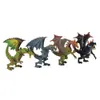 Fingerspielzeug Action Diecast Farbiger Drache Simulationsspielzeug Actionfiguren Tiere Modellsammlung 1 Stück 12 cm Simulation Drache Kind Erwachsenes Geschenk