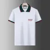23SS Designer Brand Polo Shirt Embroidery h Short Sleeve T Shirt Luxury Men's Clothing Classic Label Business Business قمصان ذات جودة عالية بالولوس