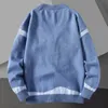 Męskie swetry Fall Chinese Handicap Handicap Knitwears Knigan Man Long Rleeve Slim Fit Sweter Mężczyzna odzież 230904