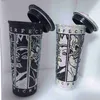 Bicchieri Perfectly ed Bling Tumbler Nome personalizzato Thermos con strass Bottiglia d'acqua in acciaio inossidabile con cannuccia Regali personalizzati per lei T230905