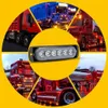 New 6LED Car Strobe Warning Light Grill Flashing Breakdown Emergency Light Car Truck Trailer Beacon Lamp LED Waterproof Side Light