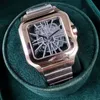 Relógio de luxo relógio de vidro safira à prova d'água relógio mecânico relógio automático de alta qualidade relógio designer moda esportiva watchluxury watchjason007