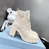 Australië ontwerper Top kwaliteit Dames Laarzen schoenen Zwarte Platform Schoenen Over de Knie Leren Schoen Combat Witte Cowboy Chelsea laars Dames Knie Koeienhuid