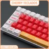 Teclados Keycap personalizado Anime Spanyol Prancis Jerman Jepang Coréia Rusia tata letak perfil ISO Cherry para teclado mekanik 230905