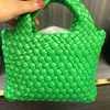 Luxury Bagga Bottga Vene Be Green Soft Leather Bag Women's Bag Crossbody Chain Bag Candy Color Mini Bag Handväska x