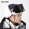 Óculos de esqui vector marca crianças snowboard óculos para esqui uv400 proteção neve antifog máscara 230904