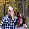 Maschere per feste Maschera per feste horror di Halloween Spaventoso Adam e Barbara Maschera per adulti a testa piena in lattice Carnevale Masquerade Puntelli spaventosi T230905