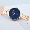 Relojes de pulsera CURREN de lujo de oro rosa para mujer reloj de acero inoxidable para mujer relojes de pulsera Relogio Feminino moda mujer hora reloj mujer 230905