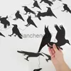 Party Decoration Halloween Black Flying Bird Crow Banner Horror Ghost Festival Party Garlands Happy Halloween Day Decor for Home 2023 X0905