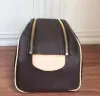 Borsa per trucco da donna con doppia cerniera Borsa da trucco da donna di design Borsa per cosmetici di grande capacità Borsa da toilette Borsa da toilette da viaggio classica per uomo