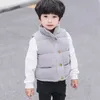 Down Coat 2023 New Children Warm Thicken Vest Baby Cotton Waistcoat Kids Outerwear Coat Children Clothing Boys Girls Brand Jackets Vest R230905