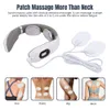 Andra massageartiklar Electric Neck Massager 8-läge Cervical Vertebra Body Arm Massage ANVÄNDNING AVSLUTNING Hälsovård Fysioterapi Smärtlindring Verktyg 230905