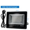 RGB LED Flood Light 20W 30W 50W 100W IP68 Wodoodporne światło reflektorów Outdoor 220V RGB Reflektor lampa do ogrodu ulicznego