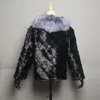 Pelliccia da donna finta pelliccia di lusso da donna autunno inverno genuino scialli di visone lavorato a maglia colletto da donna avvolge Pashmina giacca da sposa mantello 230904