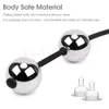 Eggs Bullets Metal Geisha Balls Vaginal Egg Kegel Ben Wa Ball Anal Beads Vagina Tighten Exercise Plug Sex Toy for Women Sexshop 230904