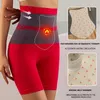 Femmes Shapers taille haute culotte thermique pour femmes ventre plat façonnant sans couture Boxer shapers période sous-vêtements menstruels dame 230905