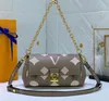 Designerskie kobiety luksusowe torebki kwiaty litery empreinte crossbody torba na najwyższą jakość skórzane damskie pachowce torebka łańcucha mody