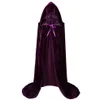 Stage Wear Halloween Cloaks Gothic Cape à capuche Adulte Capes Robe Femmes Hommes Vampires Grim Reaper Party