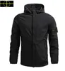 Jaqueta de pedra 1s1and 2024 Moda Mens Designer Homens Senhoras Outerwear Primavera Outono Casaco Windbreaker Zipper Mens Casual Esportes Ao Ar Livre Tamanho Asiático S-5XL