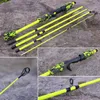 Cañas de pescar para barcos Sougayilang amarillo rosa negro 5 secciones caña de viaje mango EVA ultraligero SpinningCasting Tackle 230904