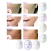 Dispositivos de cuidados faciais LED Máscara Máquina de cuidados com a pele 7 cores Diodo emissor de luz Equipamento de beleza Face Whitening Dispositivo de rejuvenescimento da pele 230904