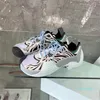 Designer masculino feminino lazer sapatos esportivos moda tênis de couro respirável malha camurça flash ao ar livre sapatos esportivos casuais tamanho 35-46