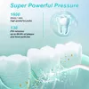 آخر نظافة عن طريق الفم Styton Water Flosser Untuk Gigi Portabel Irigator Flossing Gigi 12 Mode Dapat diisi ulang tahan air ipx7 dengan tas perjalanan 230904