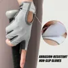 Cycling Gloves 1Pair Workout Gloves Men Women Gym Lifting Fitness Climbing Exercises Work Out Wrist Belt Shock Absorb Foam Pad Palm Crossfit 230904