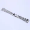 22mm 316L Jubilee Zilver Staal Solid Straight End Schroef Links Polshorloge Band Armband Voor GMT SUB Datejust228u